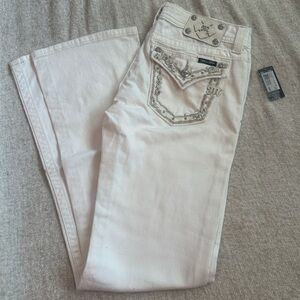 Miss Me white jeans, 31x33, new with tags